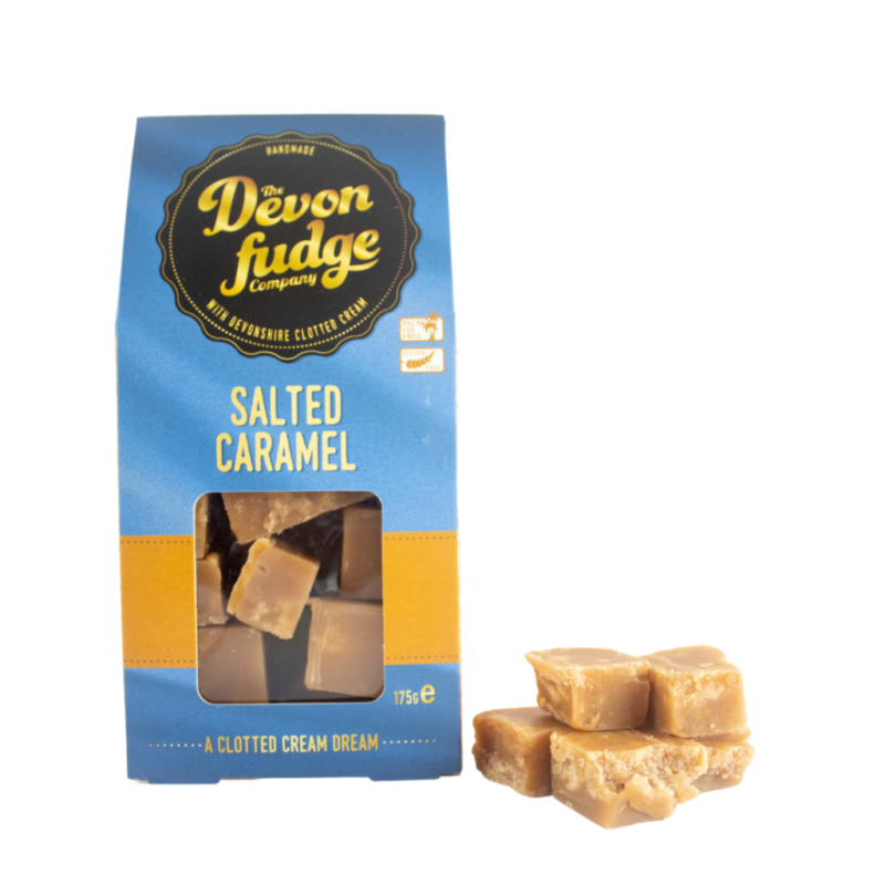 SALTED CARAMEL FUDGE